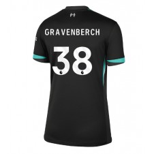 Liverpool Ryan Gravenberch #38 Bortatröja Dam 2024-25 Korta ärmar